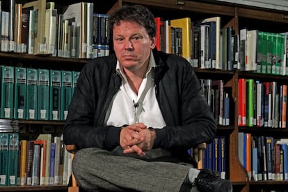 David Graeber, en un debate en Nueva York en 2014