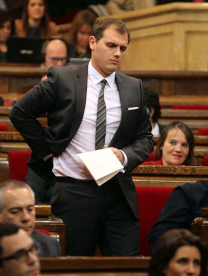 Albert Rivera, presidente de Ciutadans.