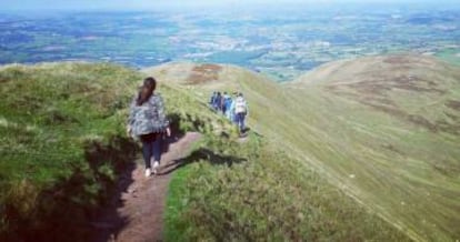 Imagen tomada en Breacon Beacons y difundida a través del perfil de Twitter del Parque nacional.