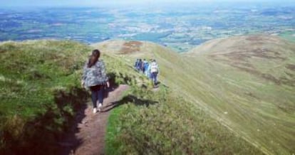 Imagen tomada en Breacon Beacons y difundida a trav&eacute;s del perfil de Twitter del Parque nacional.