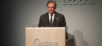 José Manuel Entrecanales, presidente de Acciona.