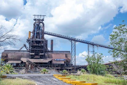 Una planta de Altos Hornos de México, el pasado 6 de julio, en Monclova (Coahuila).