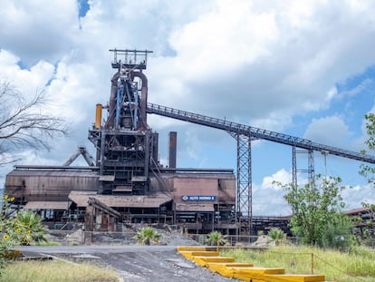 Una planta de Altos Hornos de México, el pasado 6 de julio, en Monclova (Coahuila).