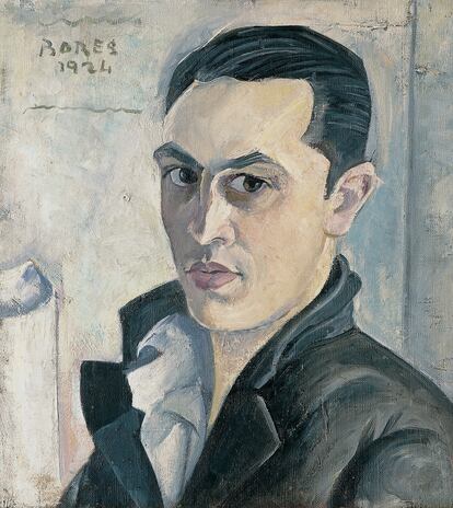 'Autorretrato' (1924), de Francisco Bores.