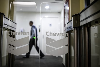 Oficinas de Chevron, en Caracas, Venezuela, el  1 de diciembre de 2022.