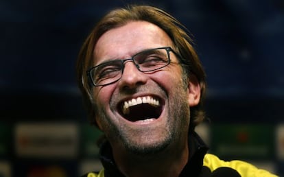 Jürgen Klopp, en una rueda de prensa