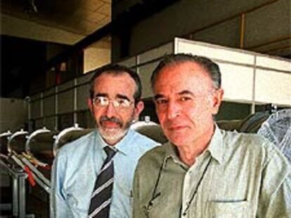Ramón Pascual (izquierda) y Joan Bordas, en una imagen de 2002.