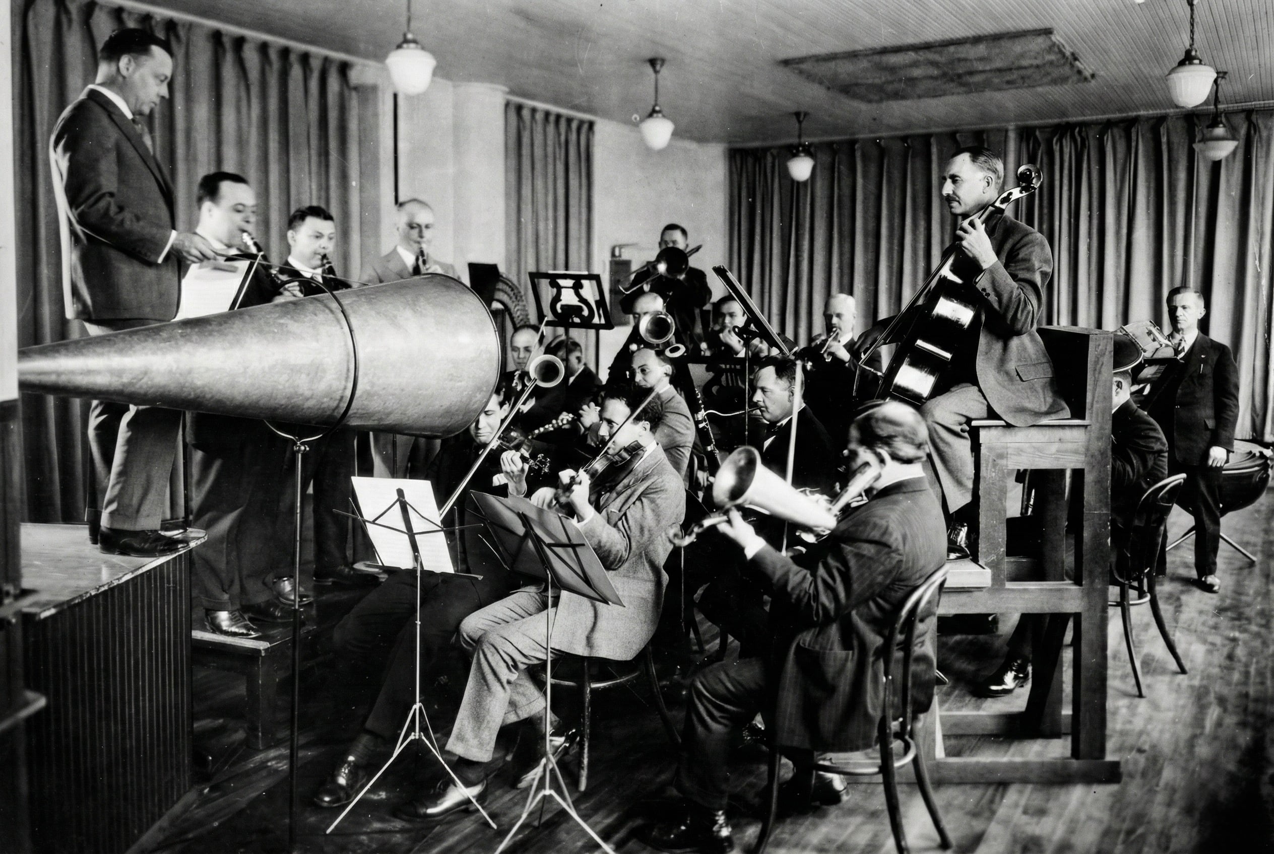 Cien años de la grabación eléctrica que permitió capturar el sonido real de una orquesta