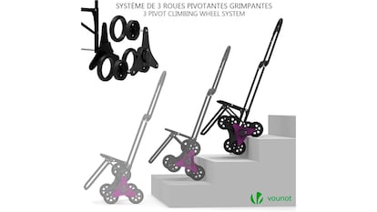 Carrito para la compra sobre fondo blanco.