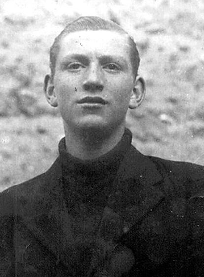 Marcos Ana, en la cárcel de Porlier (Madrid) en 1939.