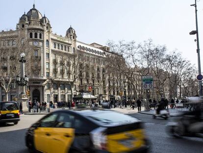 L&#039;edifici que deixar&agrave; El Corte Ingl&eacute;s.