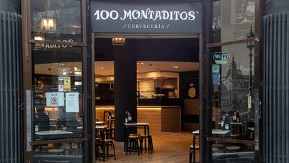 Local de 100 Montaditos  en España.