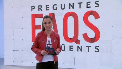 Laura Rosel en una imatge promocional de TV3.