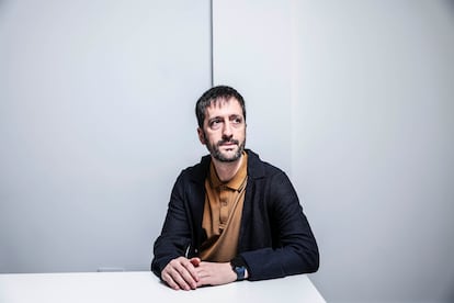 Juan Manuel del Olmo, jefe de campaña de Podemos en las elecciones de 2019, en la sede del partido este miércoles.