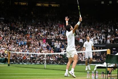 Alcaraz Djokovic final Wimbledon