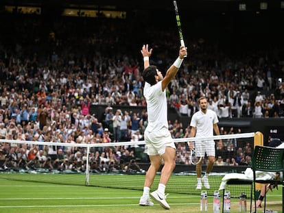 Alcaraz Djokovic final Wimbledon