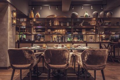 Sala del Boho Club, en Marbella (Málaga).