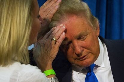 Claire Rouilard confirma que el pelo de Trump es real.
