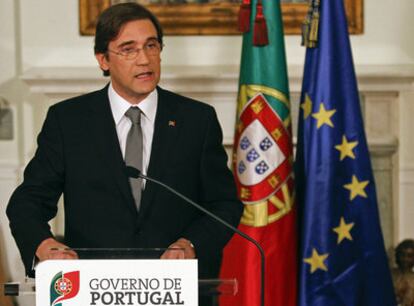 El primer ministro de Portugal, Pedro Passos Coelho.