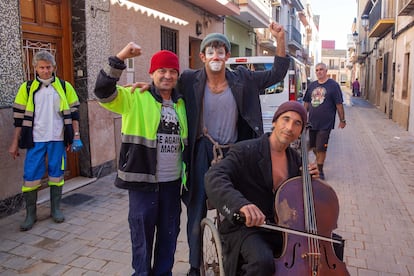 Pau y Manuel, en Paiporta