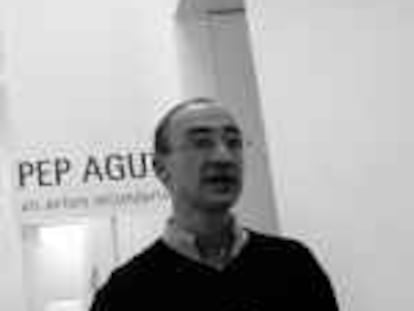 B 33512 (23/MAR/00) -color- MACBA: Expo. de Pep Agut. -foto: Arduino Vannucchi.