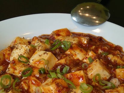 Delicioso y picante mapo tofu