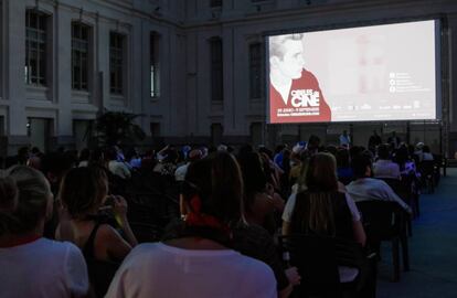 Una proyección en la pasada edición de Cibeles de Cine. 