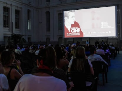 Una proyección en la pasada edición de Cibeles de Cine. 