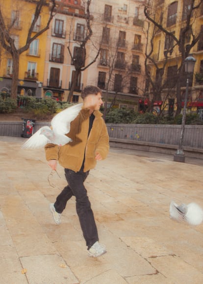 Teo Lucadamo fotografiado en Madrid para ICON.