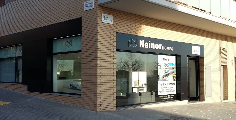 Oficina de Neinor Homes, en Barcelona. 