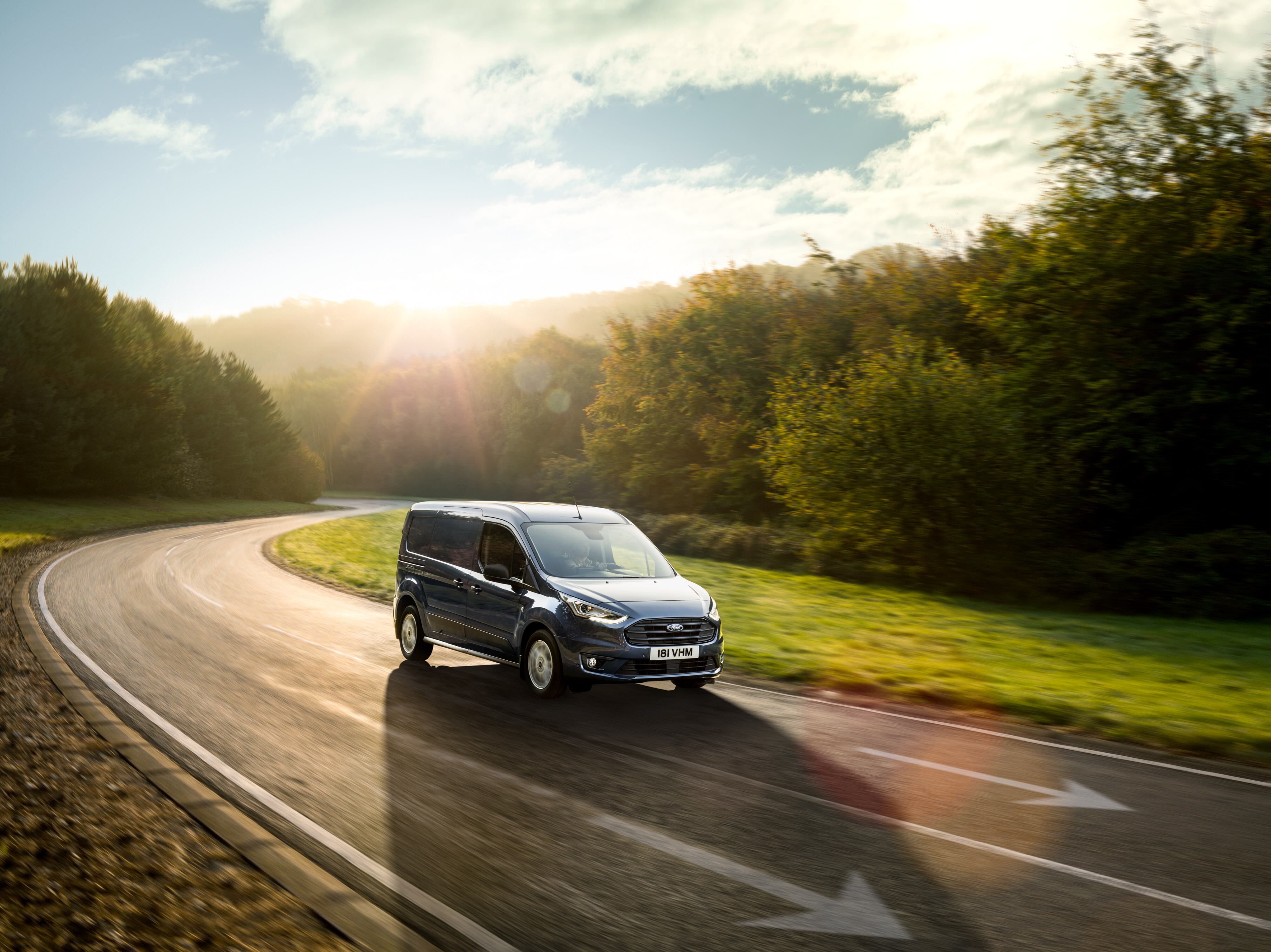 La Ford Transit Connect, en una imagen cedida por la marca.