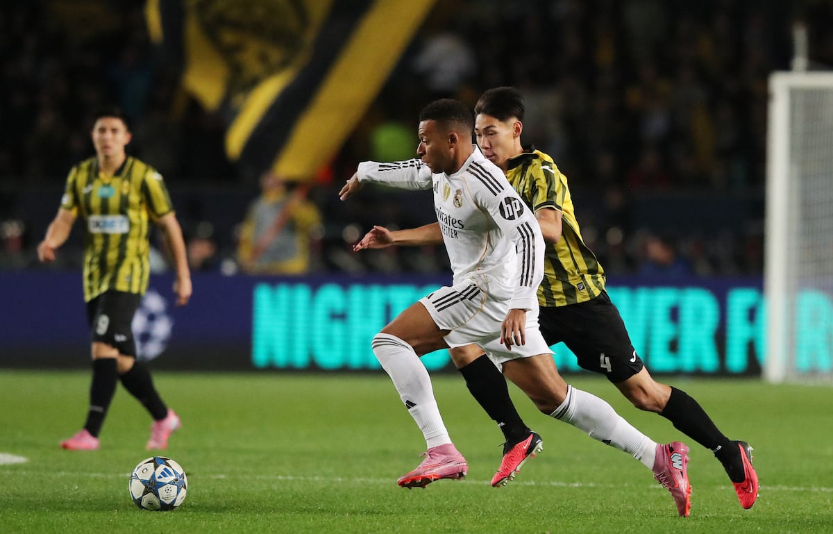 Kairat Almaty - Real Madrid, en directo | Mbappé adelanta a los blancos de penalti