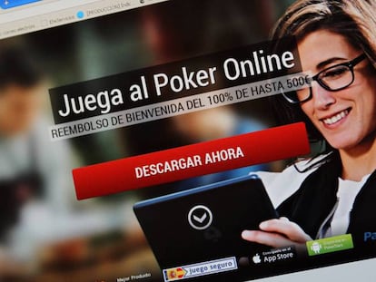 Página web de Poker Stras, empresa de The Stars Group.