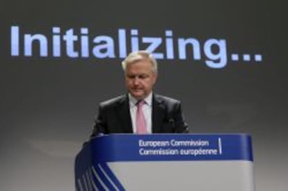 El comisario de Economía y Finanzas de la UE, Olli Rehn.