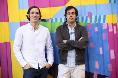 Ariel Quiñones y Gonzalo Manrique, fundadores de la escuela.