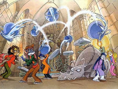 Ilustración del libro Tea Stilton. <i>El código del dragón</i>