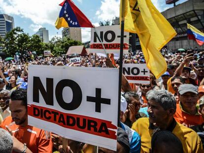 Protesta el s&aacute;bado en Caracas