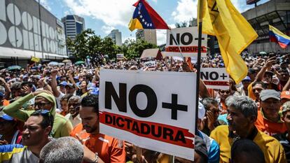 Protesta el sábado en Caracas