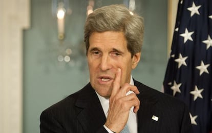 El secretario de Estados de EE UU, John Kerry.