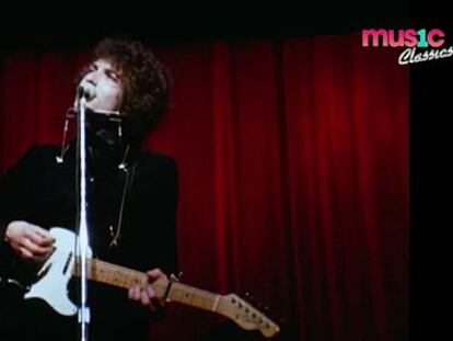 Bob Dylan, en un fotograma del v&iacute;deo interactivo de su canci&oacute;n de 1965 &#039;Like a rolling stone&#039;.