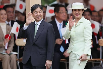 Los emperadores de Japón Naruhito y Masako.