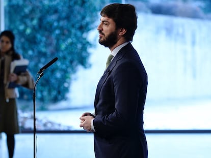 El vicepresidente de la Junta de Castilla y León, Juan García-Gallardo.