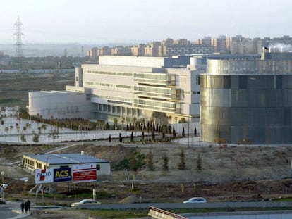 Vista general del Hospital de Fuenlabrada.