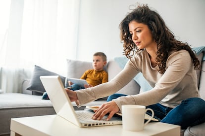 teletrabajo mujer