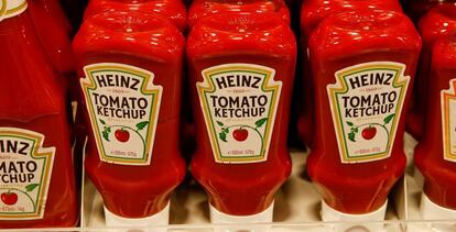 Lineal de productos de Kraft Heinz.