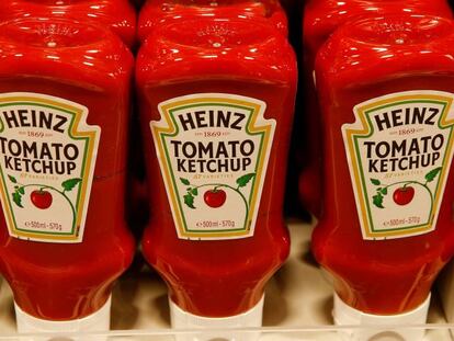 Lineal de productos de Kraft Heinz.