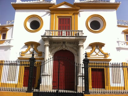 Puerta del Príncipe de la Maestranza de Sevilla.