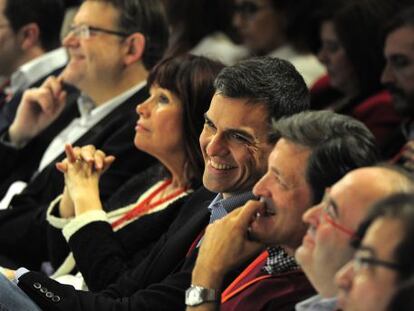 Pedro Sánchez, durant la conferència autonòmica del PSOE, el febrer del 2015.