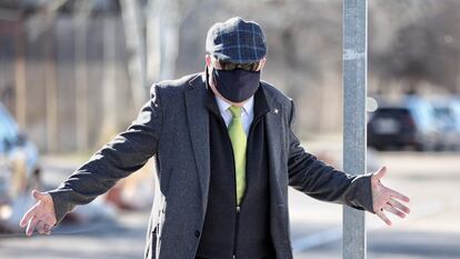 José Manuel Villarejo, el 12 de enero en la Audiencia Nacional en San Fernando de Henares.