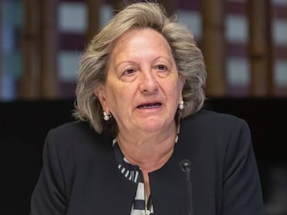 Pilar González de Frutos, presidenta de Unespa.